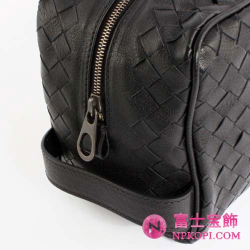 Bottega Veneta/ボッテガ・ヴェネタ カーフレザー セカンドバッグ ブラック 174361V61411000